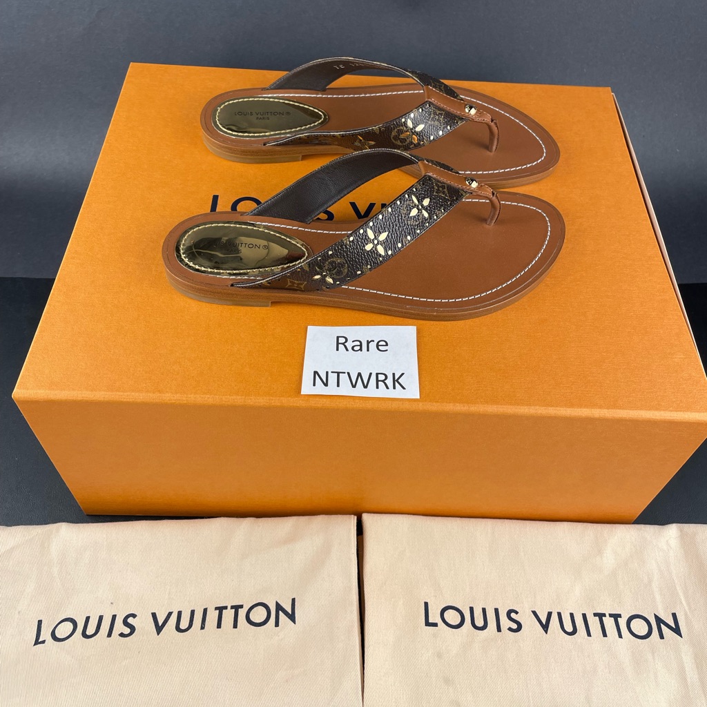 Louis Vuitton Sunny Flat Thong Size Us 6/ Eu 36
